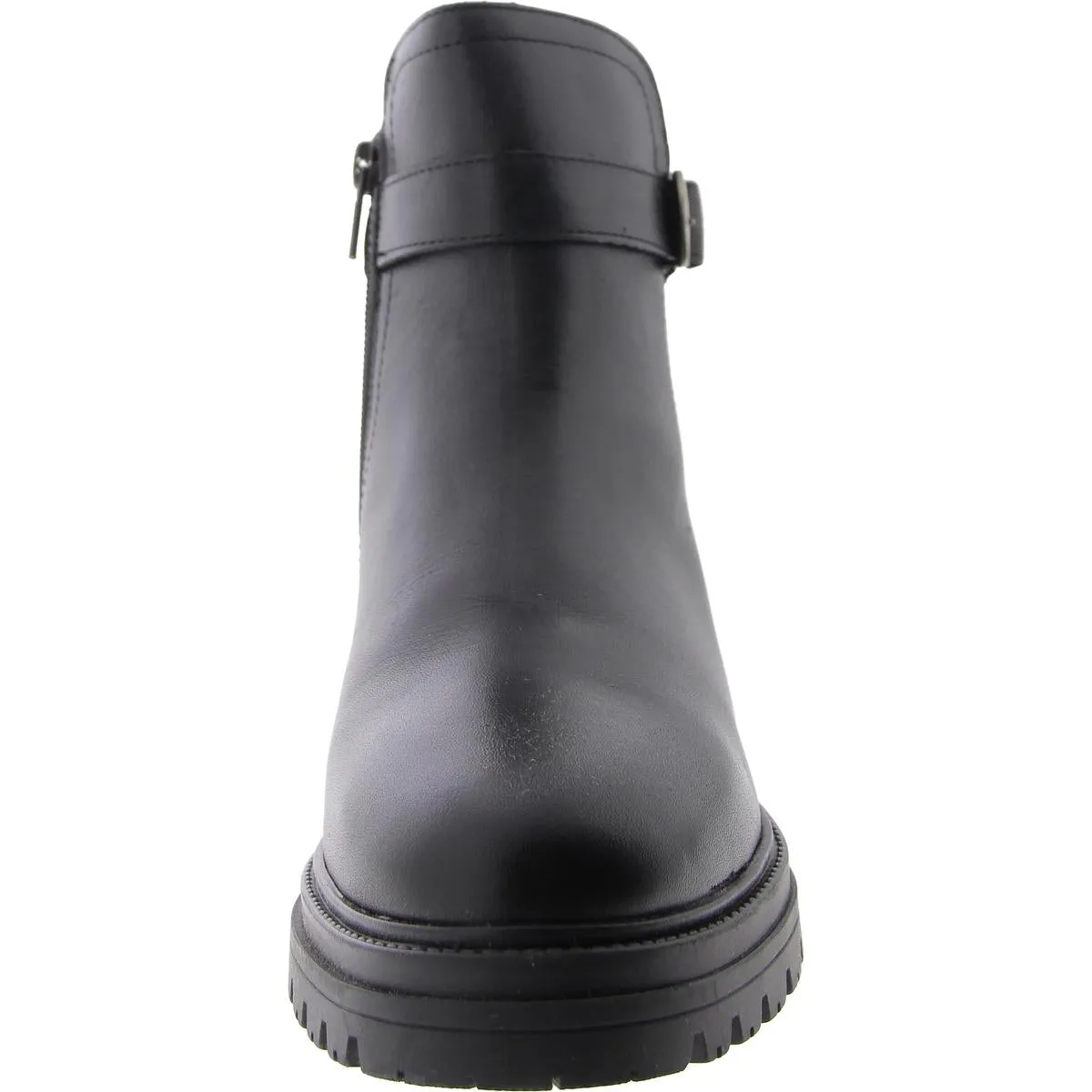 Maezy Womens Zipper Ankle Boots
