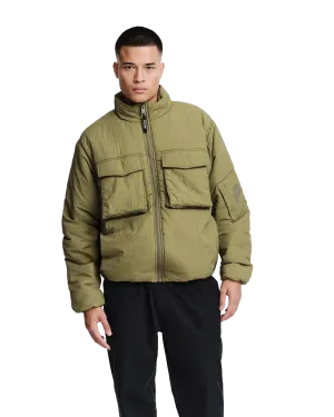 Mako Jacket in Olive Green