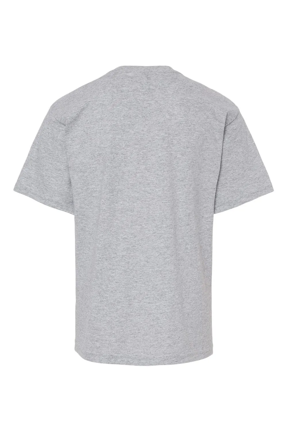 M&O Youth Gold Soft Touch Short Sleeve Crewneck T-Shirt - Athletic Grey