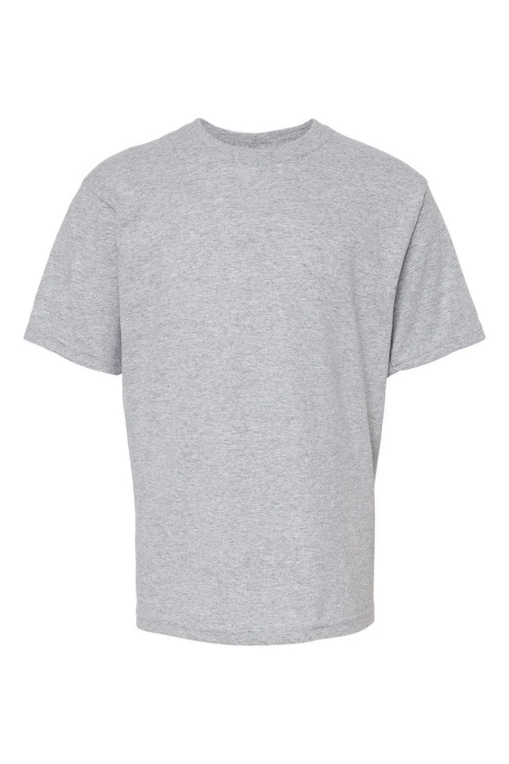 M&O Youth Gold Soft Touch Short Sleeve Crewneck T-Shirt - Athletic Grey