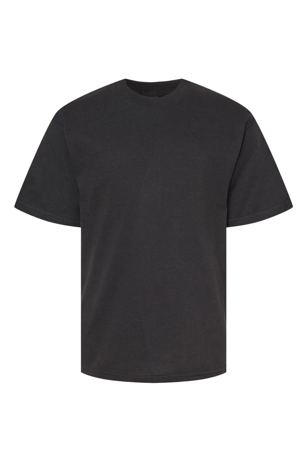 M&O Youth Gold Soft Touch Short Sleeve Crewneck T-Shirt - Black