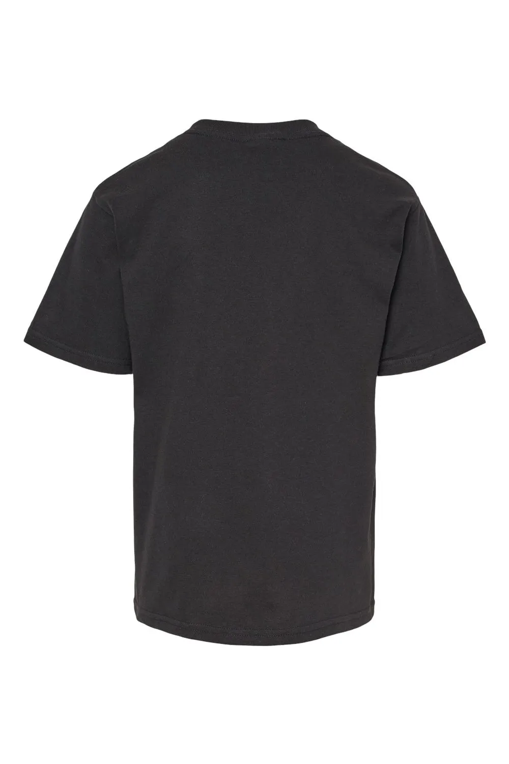 M&O Youth Gold Soft Touch Short Sleeve Crewneck T-Shirt - Black