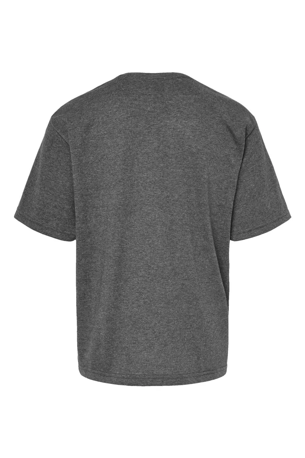 M&O Youth Gold Soft Touch Short Sleeve Crewneck T-Shirt - Heather Dark Grey