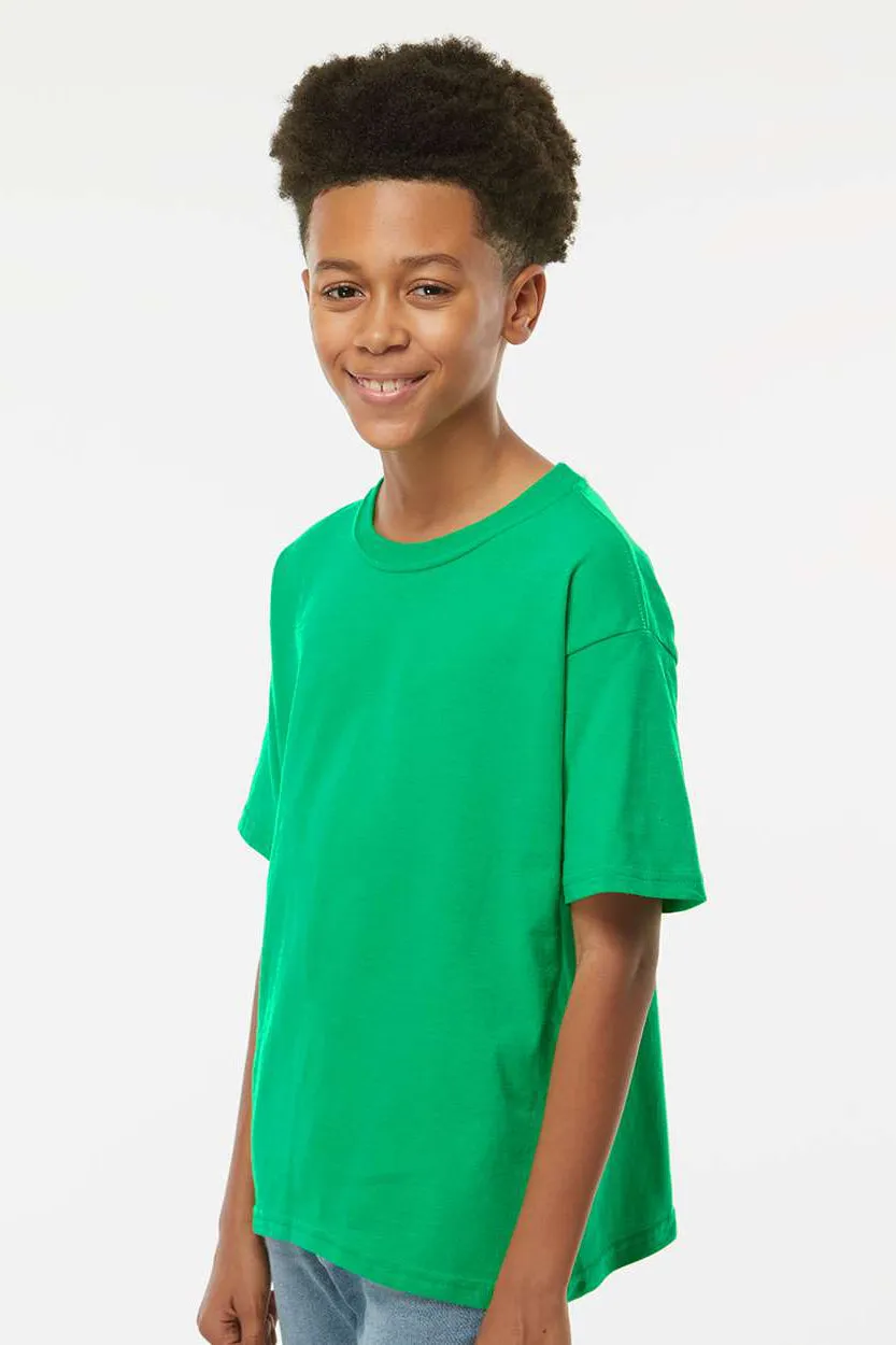 M&O Youth Gold Soft Touch Short Sleeve Crewneck T-Shirt - Irish Green