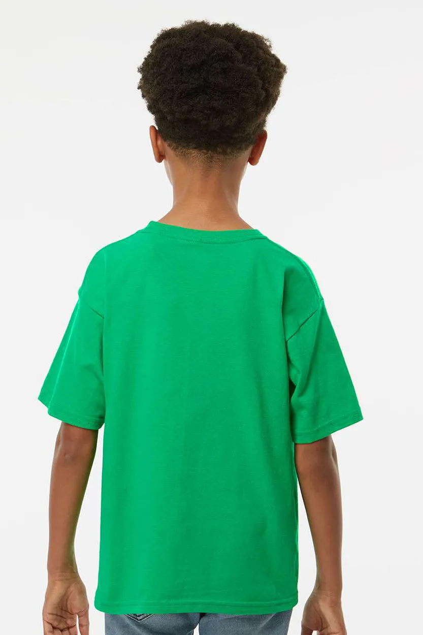 M&O Youth Gold Soft Touch Short Sleeve Crewneck T-Shirt - Irish Green