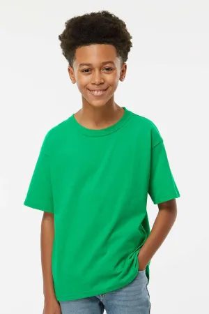 M&O Youth Gold Soft Touch Short Sleeve Crewneck T-Shirt - Irish Green