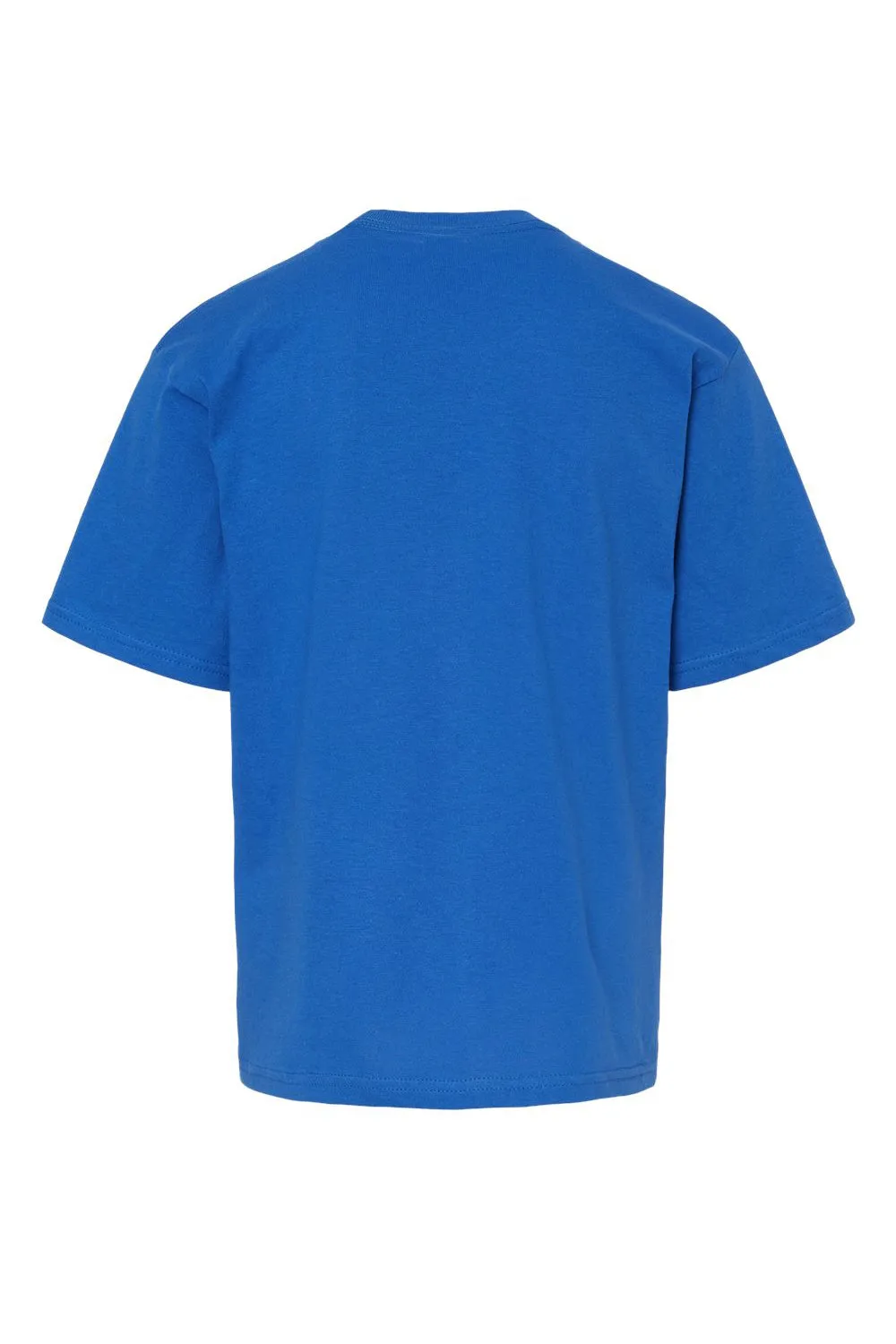 M&O Youth Gold Soft Touch Short Sleeve Crewneck T-Shirt - Royal Blue