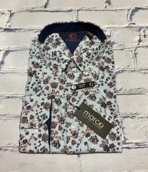 Marco B&T LS Floral Sportshirt