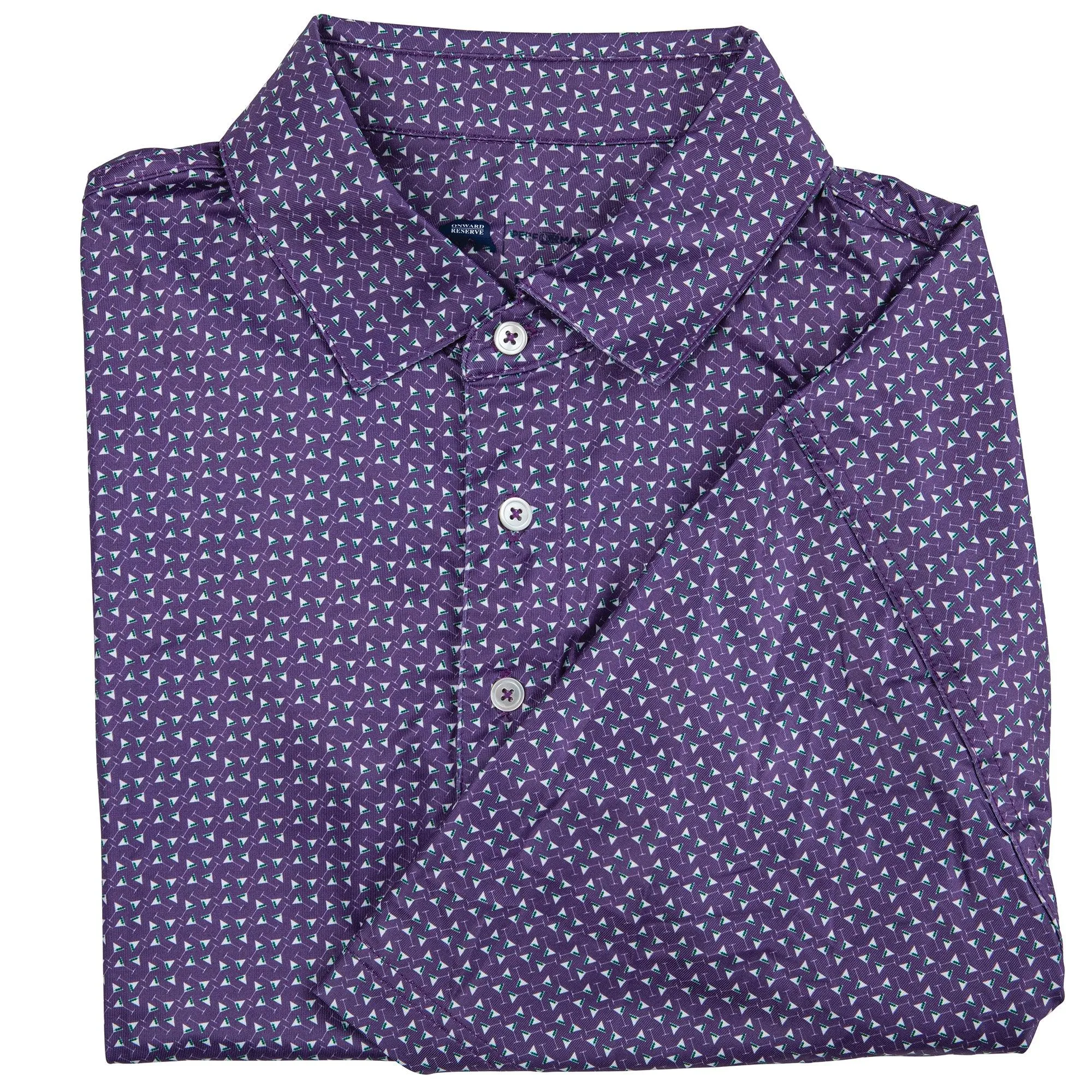 Martini Performance Polo - Loganberry