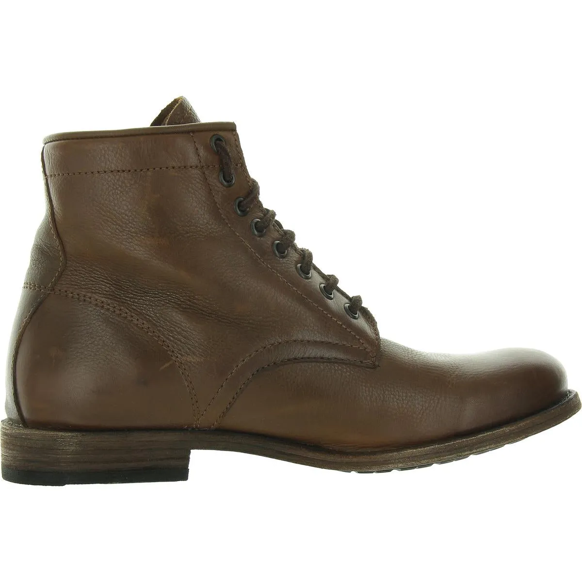 Mens Cushioned Footbed Leather Chukka Boots