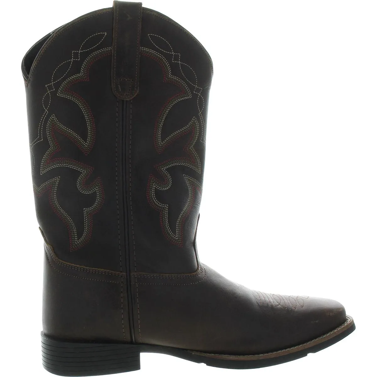 Mens Embroidered Leather Cowboy, Western Boots