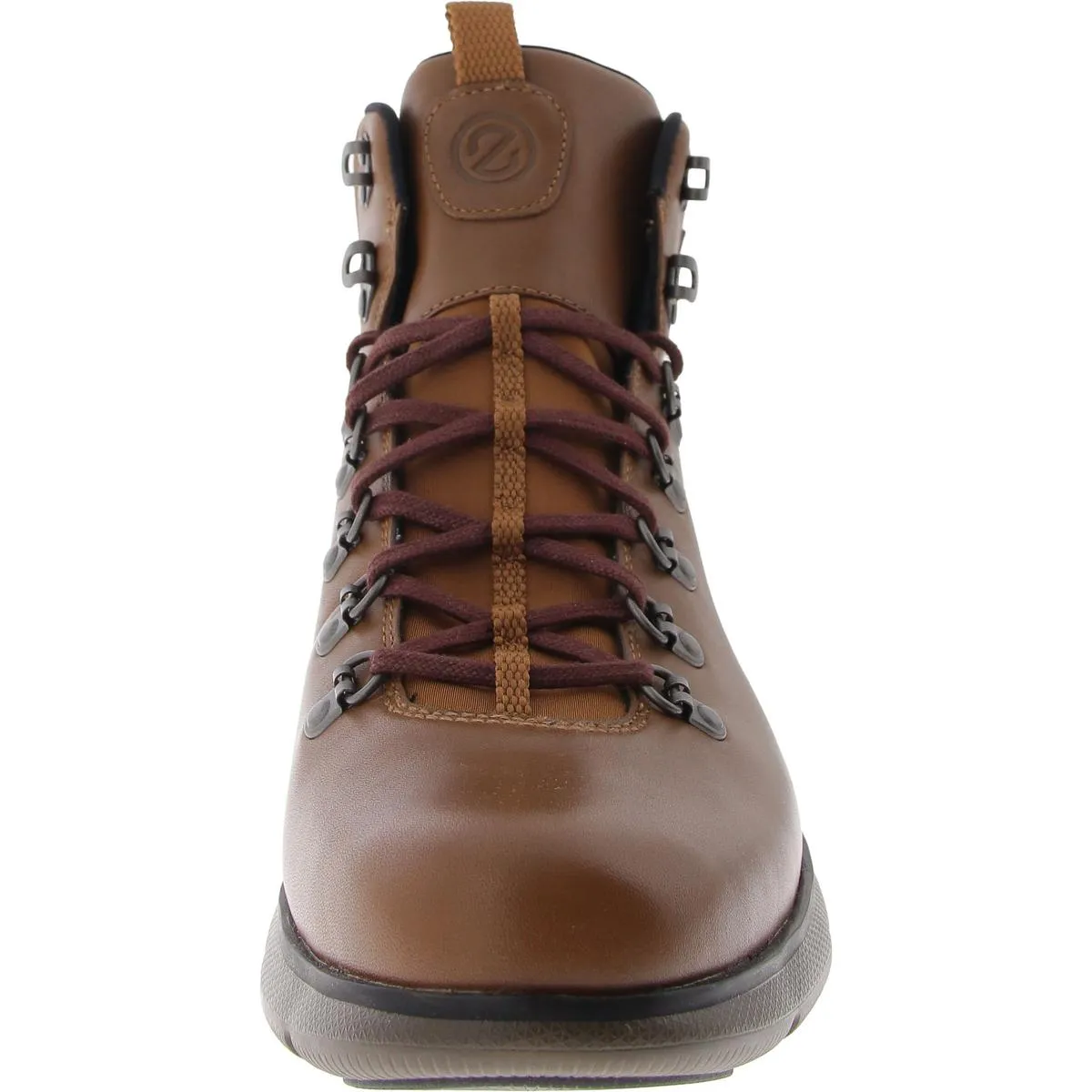 Mens Faux Leathr Lace-Up Hiking Boots