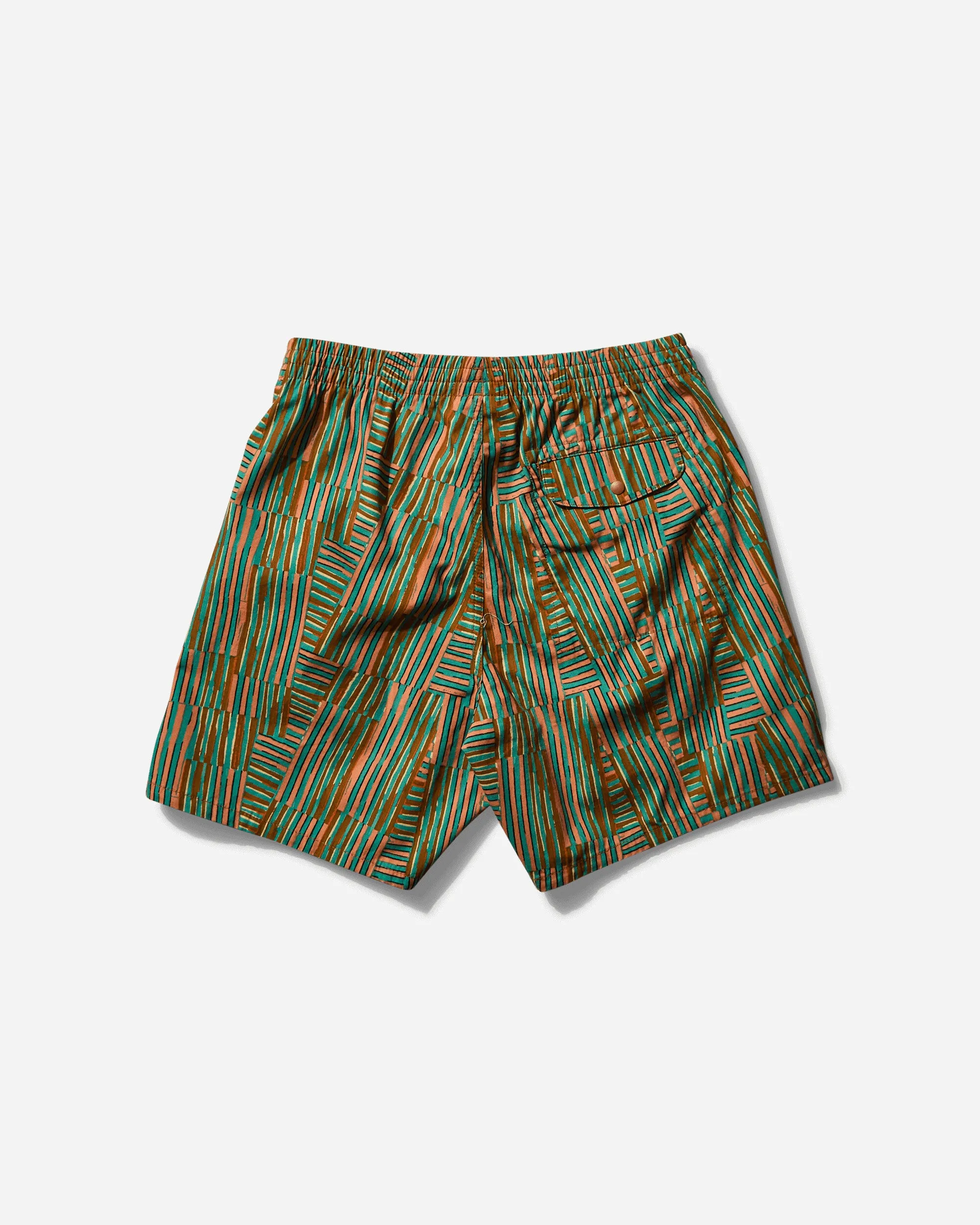 Men's Funhoggers 6 Inch Shorts Quilty Fitz / Heartleaf Green