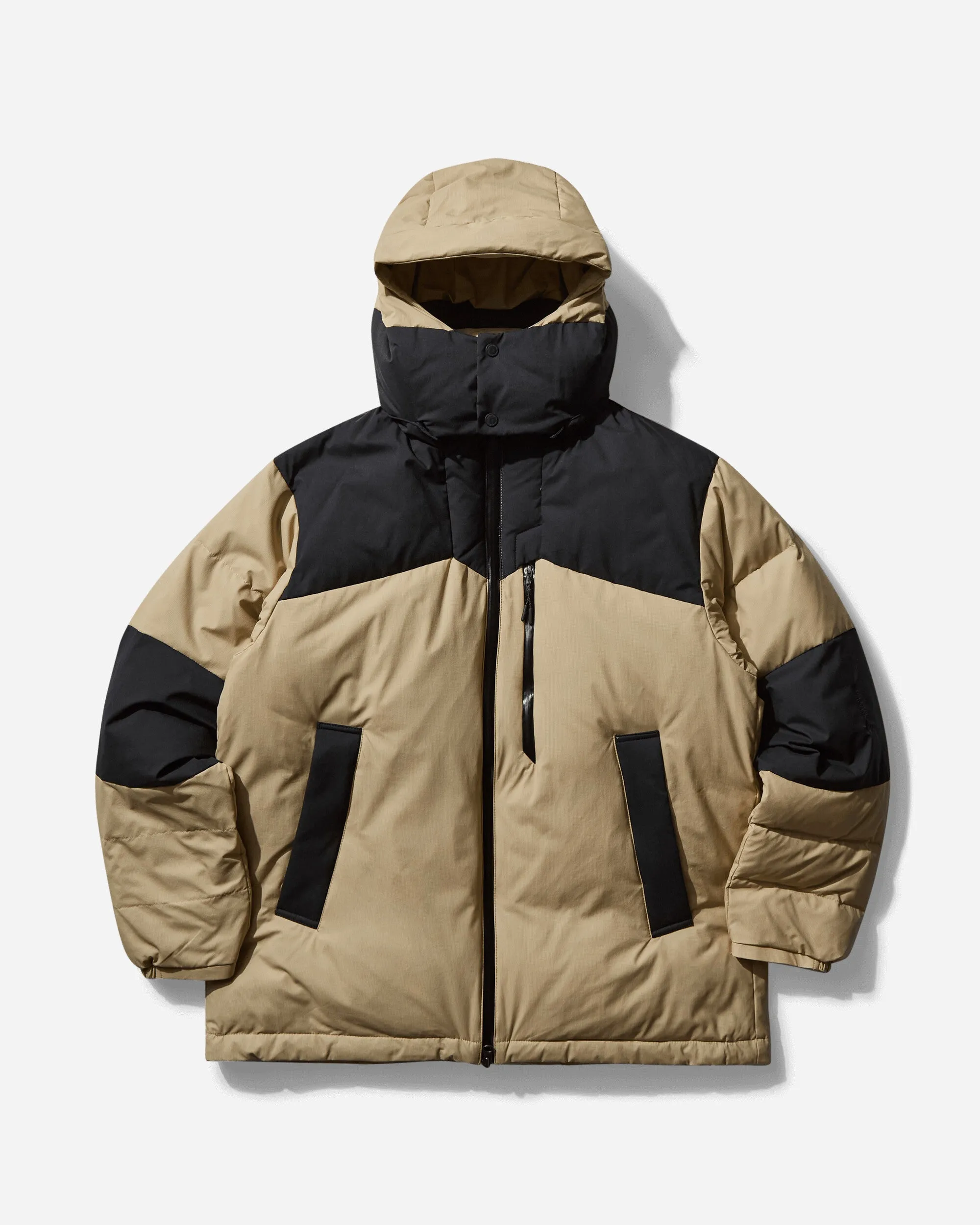 Men's GORE-TEX Windstopper Dhaulagiri Down Jacket Beige Taupe