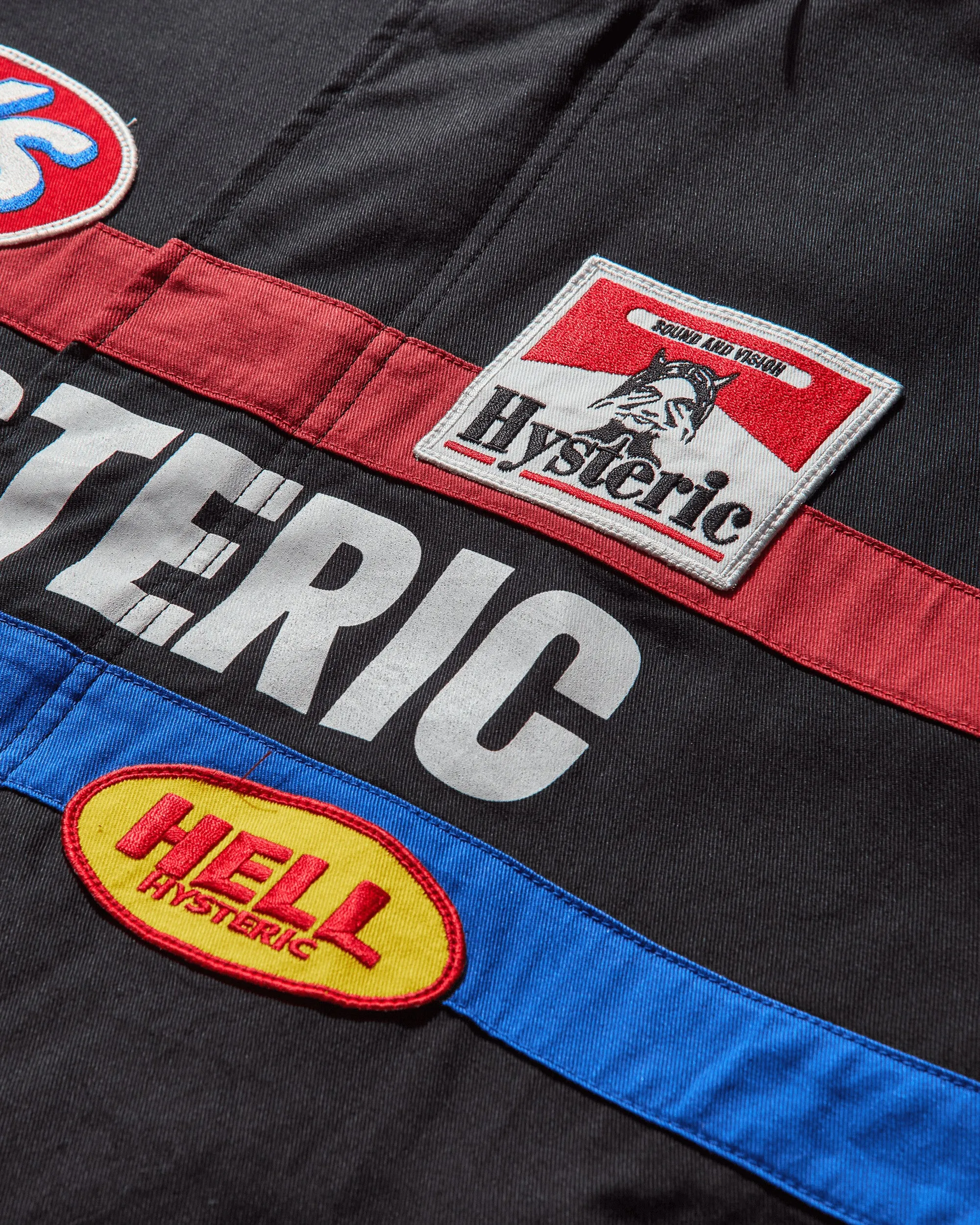 Men's Hysteric Racing Jacket Black