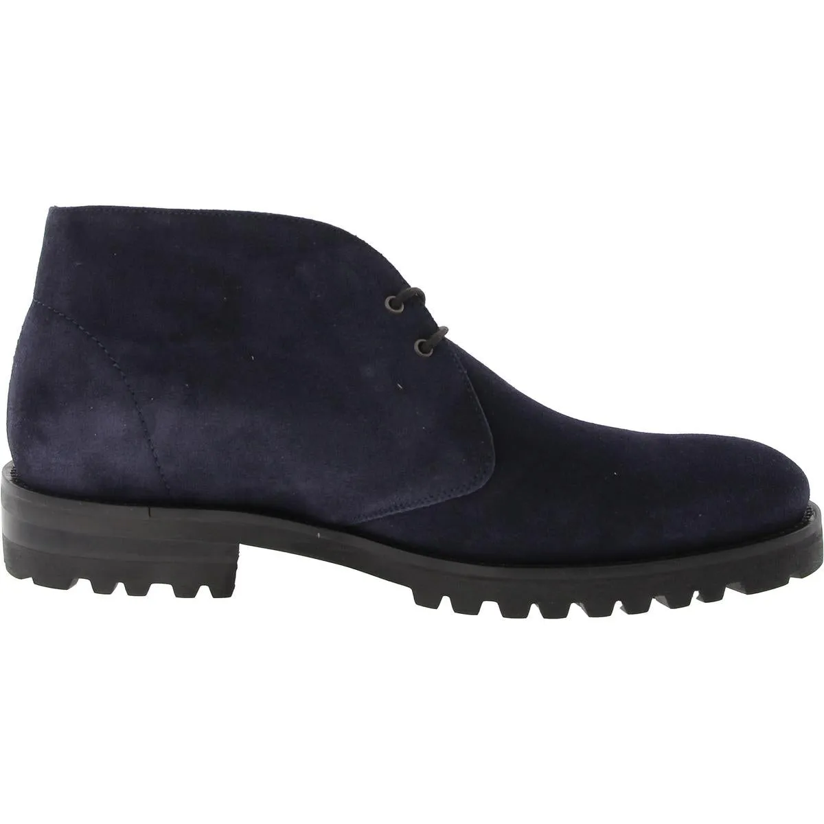 Mens Lace-Up Leather Chukka Boots