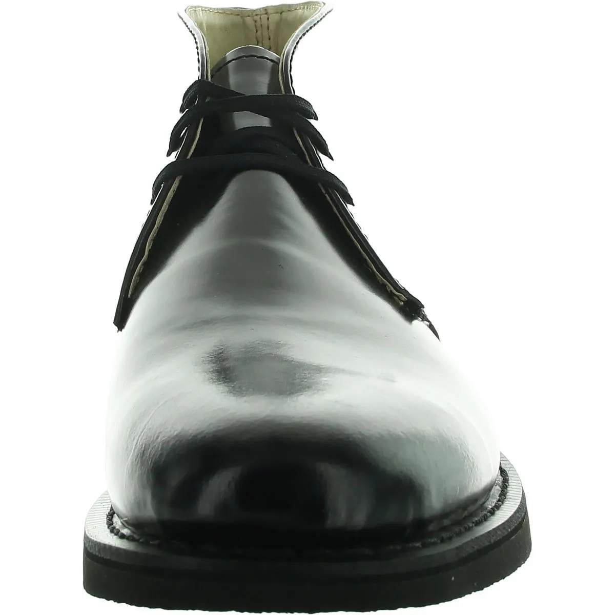Mens Lace-Up Leather Chukka Boots