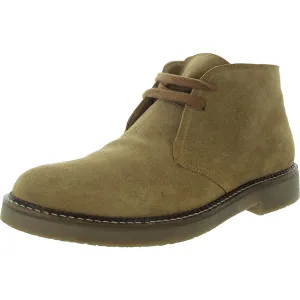 Mens Lace-Up Suede Chukka Boots