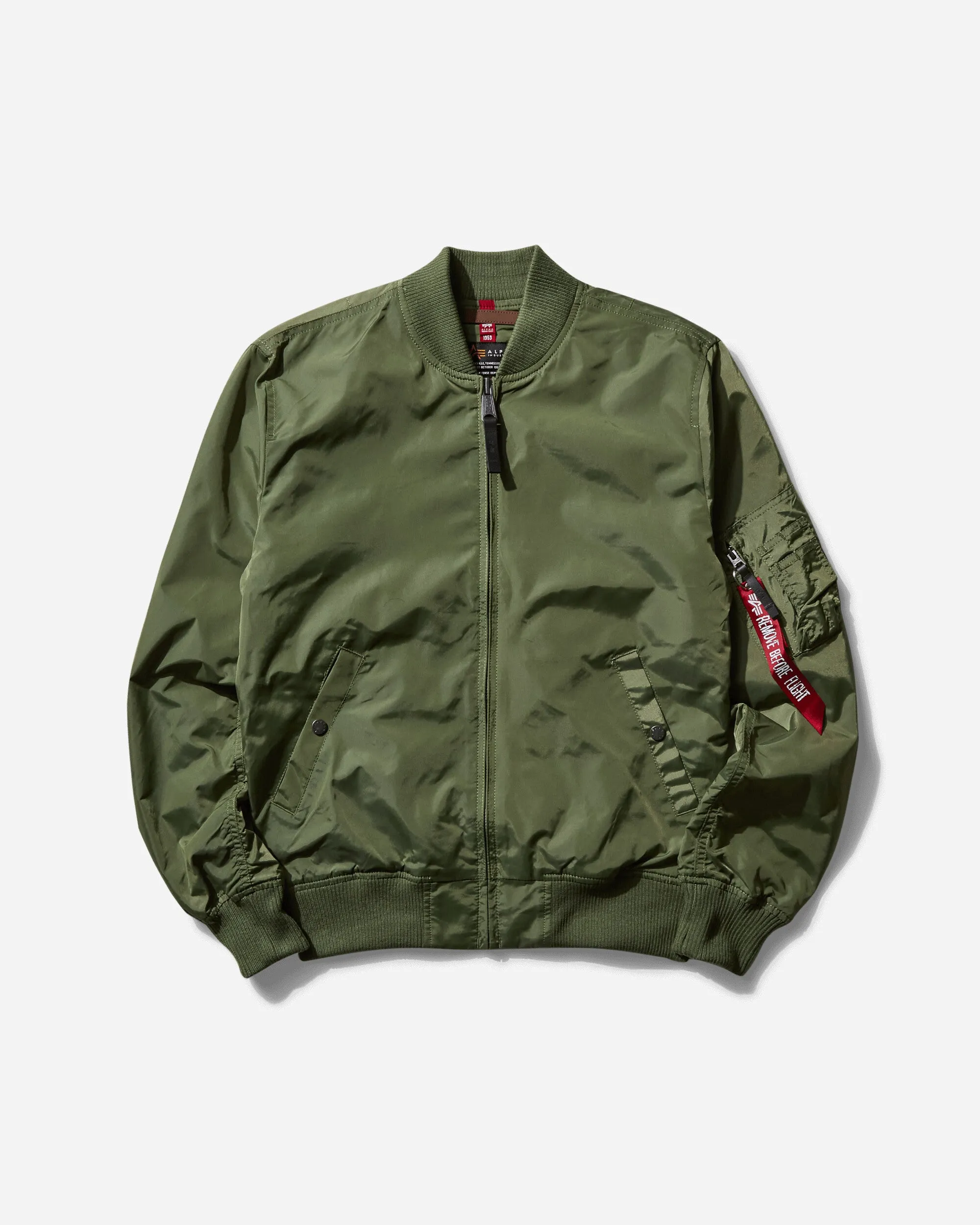 Men's MA-1 TT Two Tone Bomber Jacket Sage Green