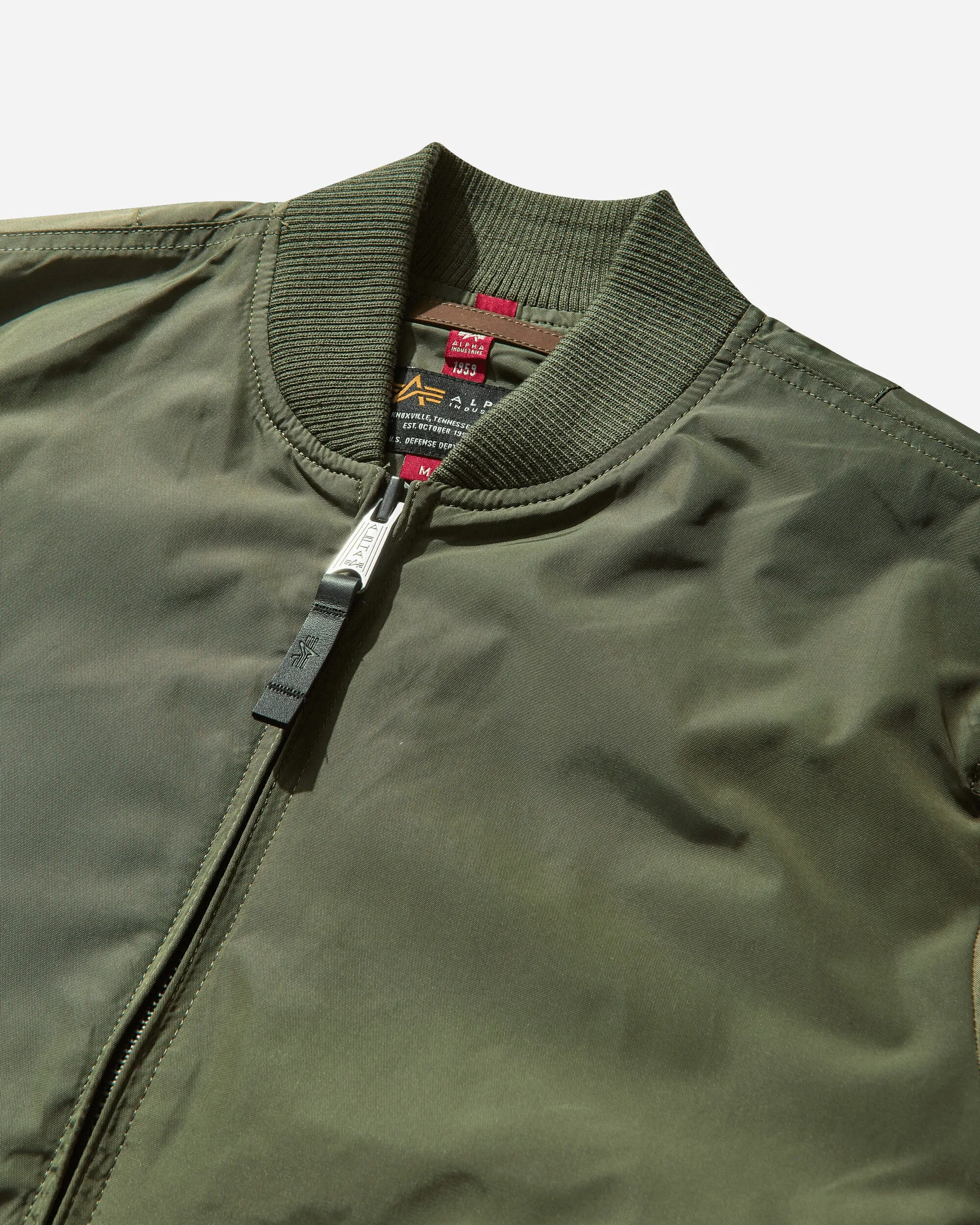 Men's MA-1 TT Two Tone Bomber Jacket Sage Green