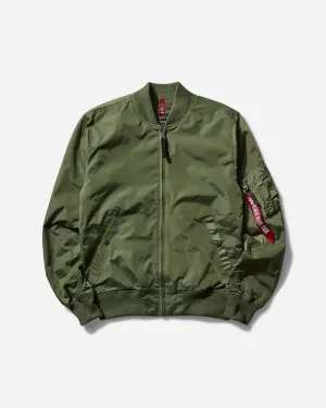 Men's MA-1 TT Two Tone Bomber Jacket Sage Green