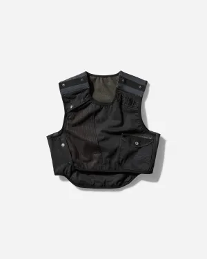 Men's Patchwork Vest Stone