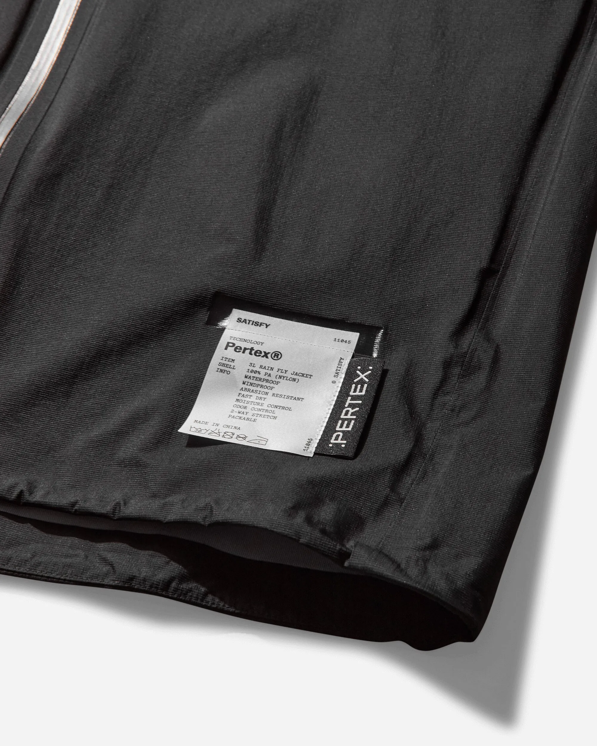 Men's Pertex 3L Fly Rain Jacket Black