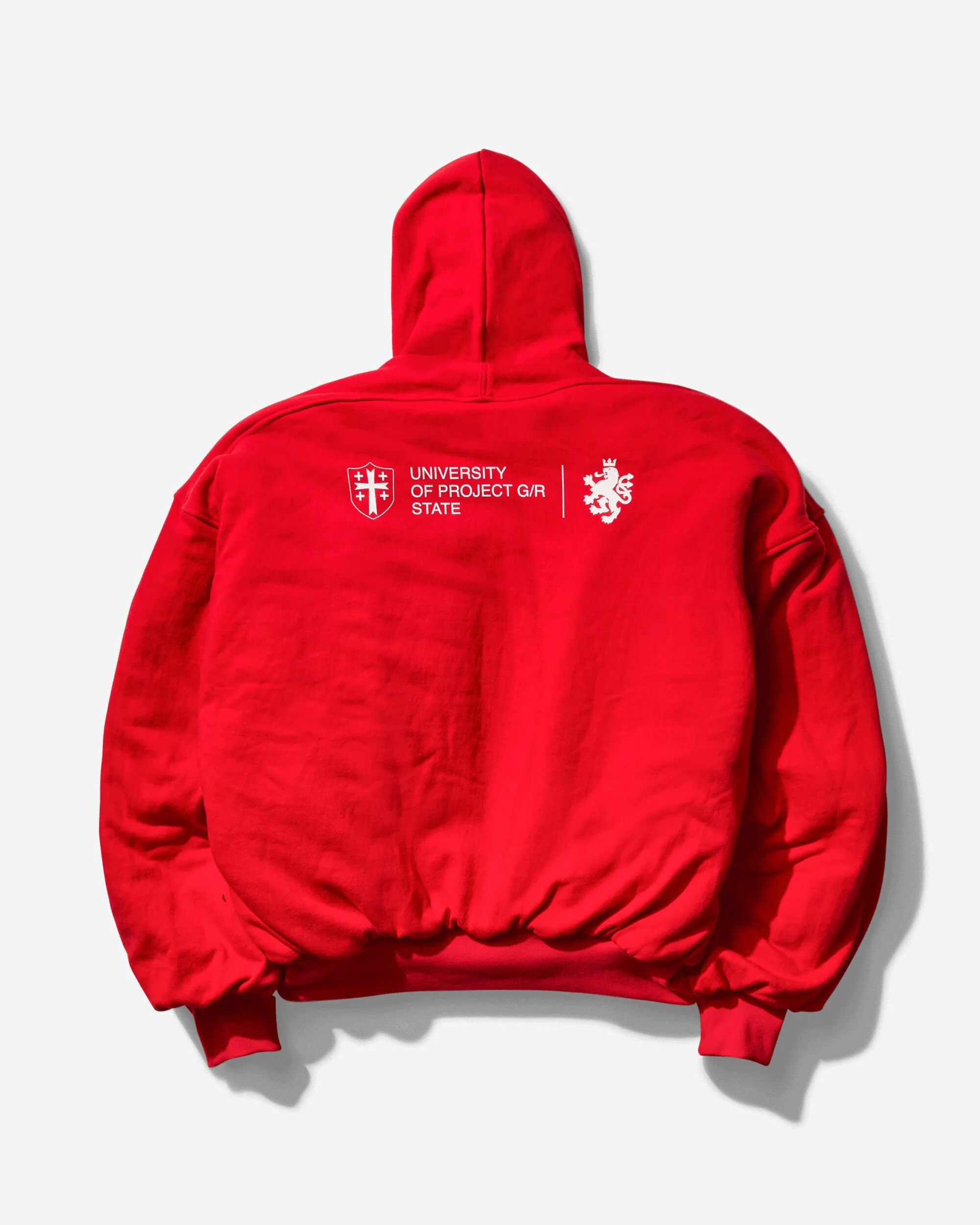 Men's Reversible Hooded MA-1 Jacket Black / Red
