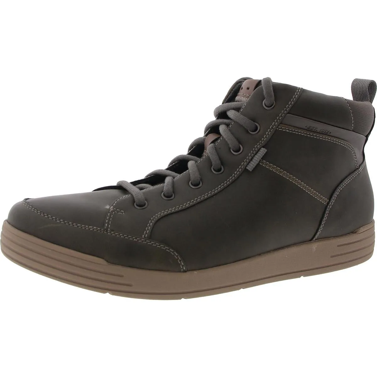 Mens Solid Man Made Chukka Boots