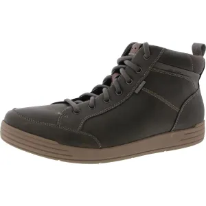 Mens Solid Man Made Chukka Boots
