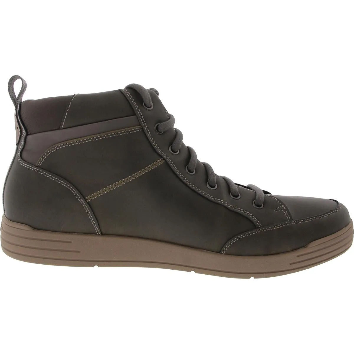 Mens Solid Man Made Chukka Boots