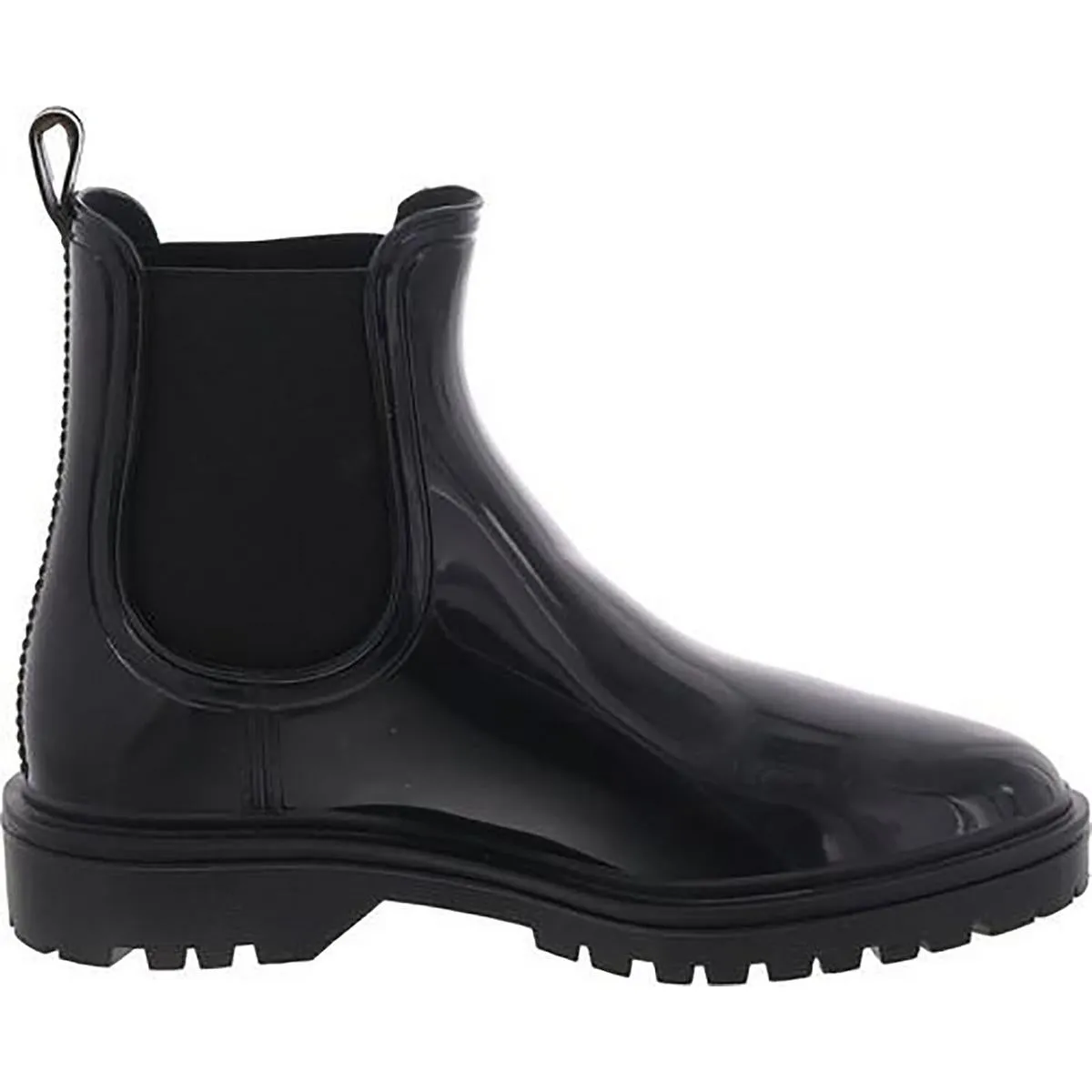 Mens Stretch Rubber Chelsea Boots