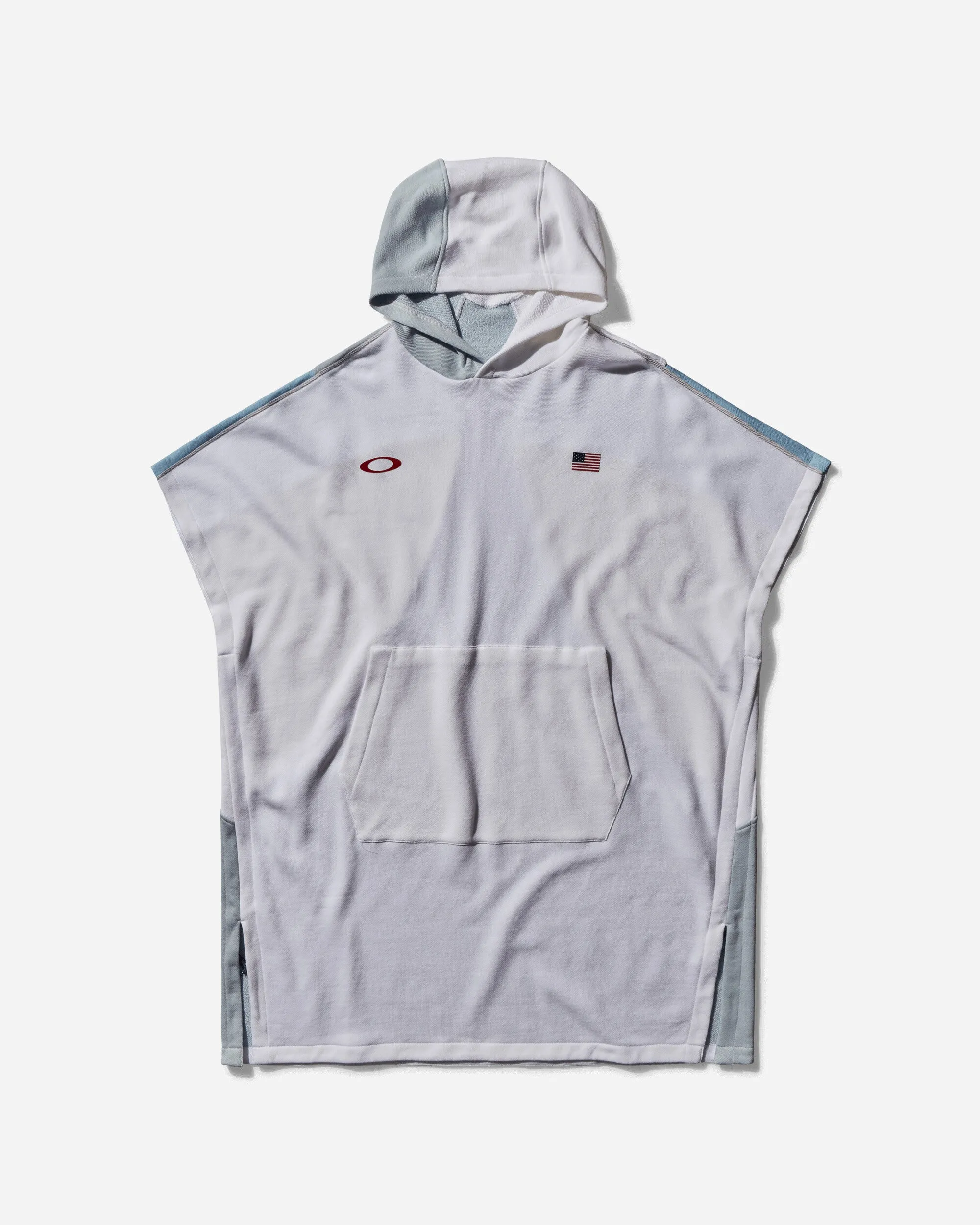 Men's Team USA Surfing Convertible Poncho Liquid Gray