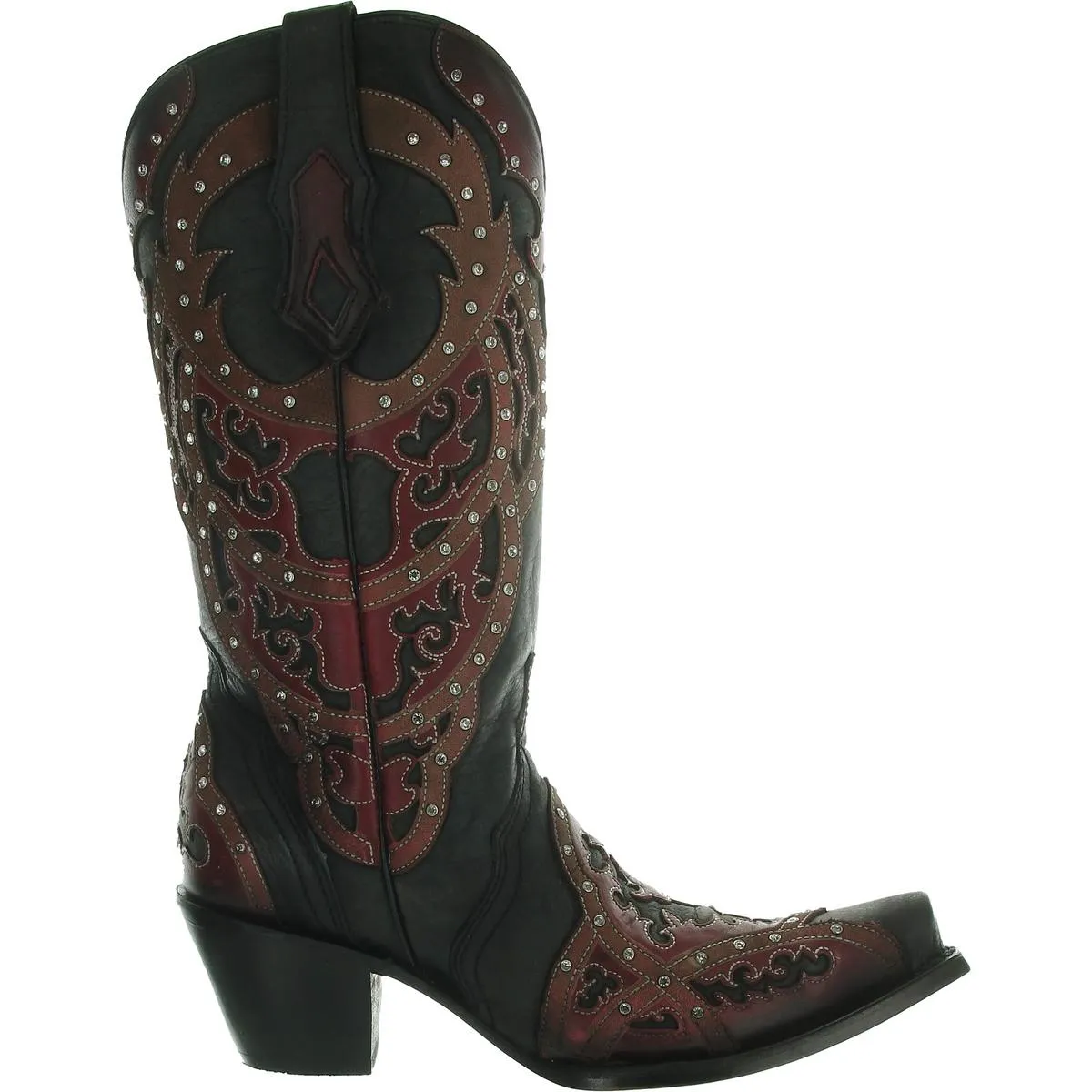 Mens Textured Cowboy, Western Boots