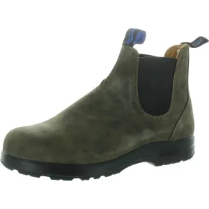 Mens Water Resistant Leather Chelsea Boots