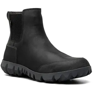 Mens Waterproof Leather Chelsea Boots