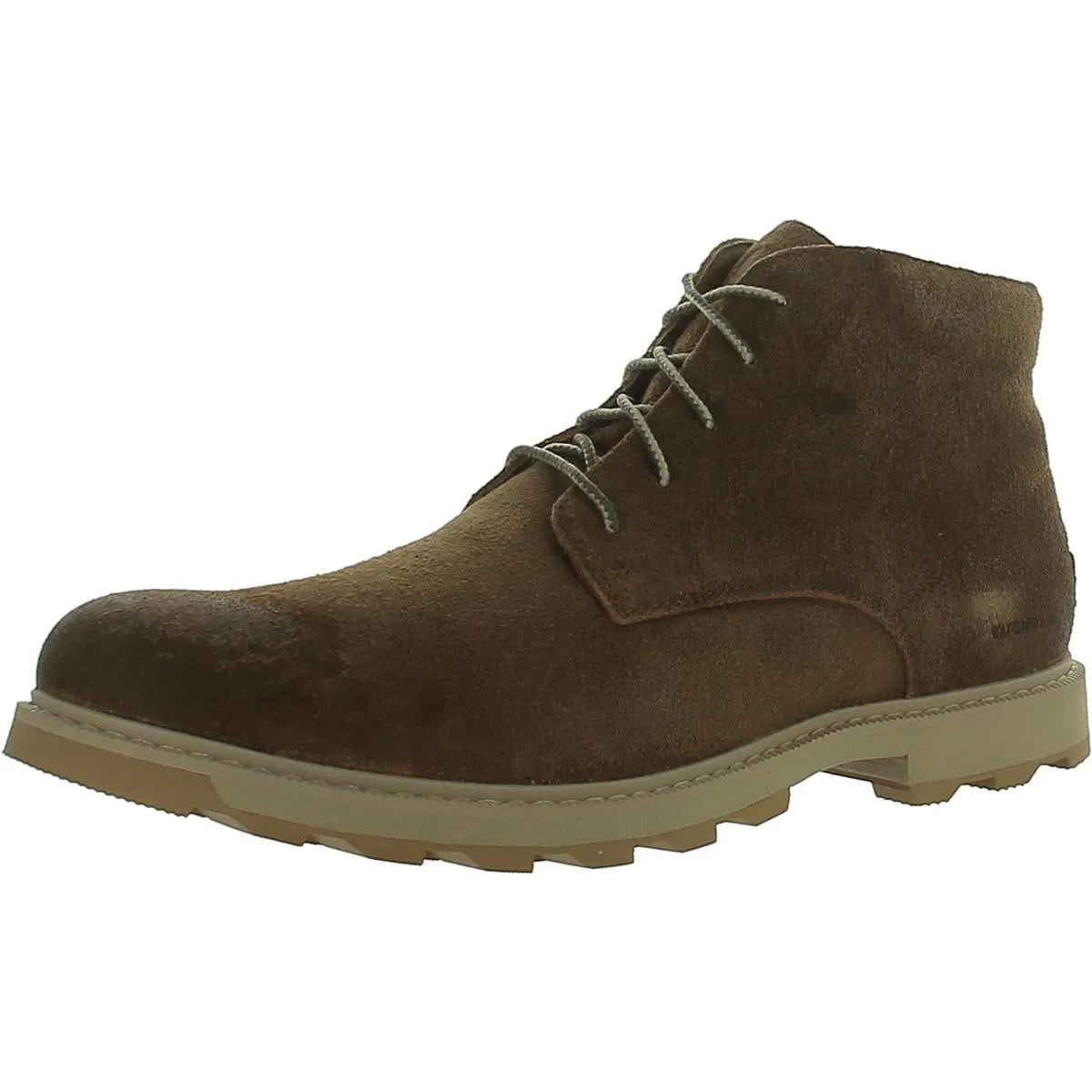 Mens Waterproof Leather Combat & Lace-Up Boots