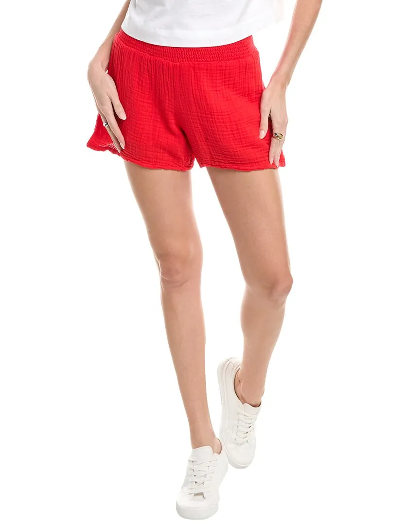 Michael Stars Peggy Smocked Waist Short