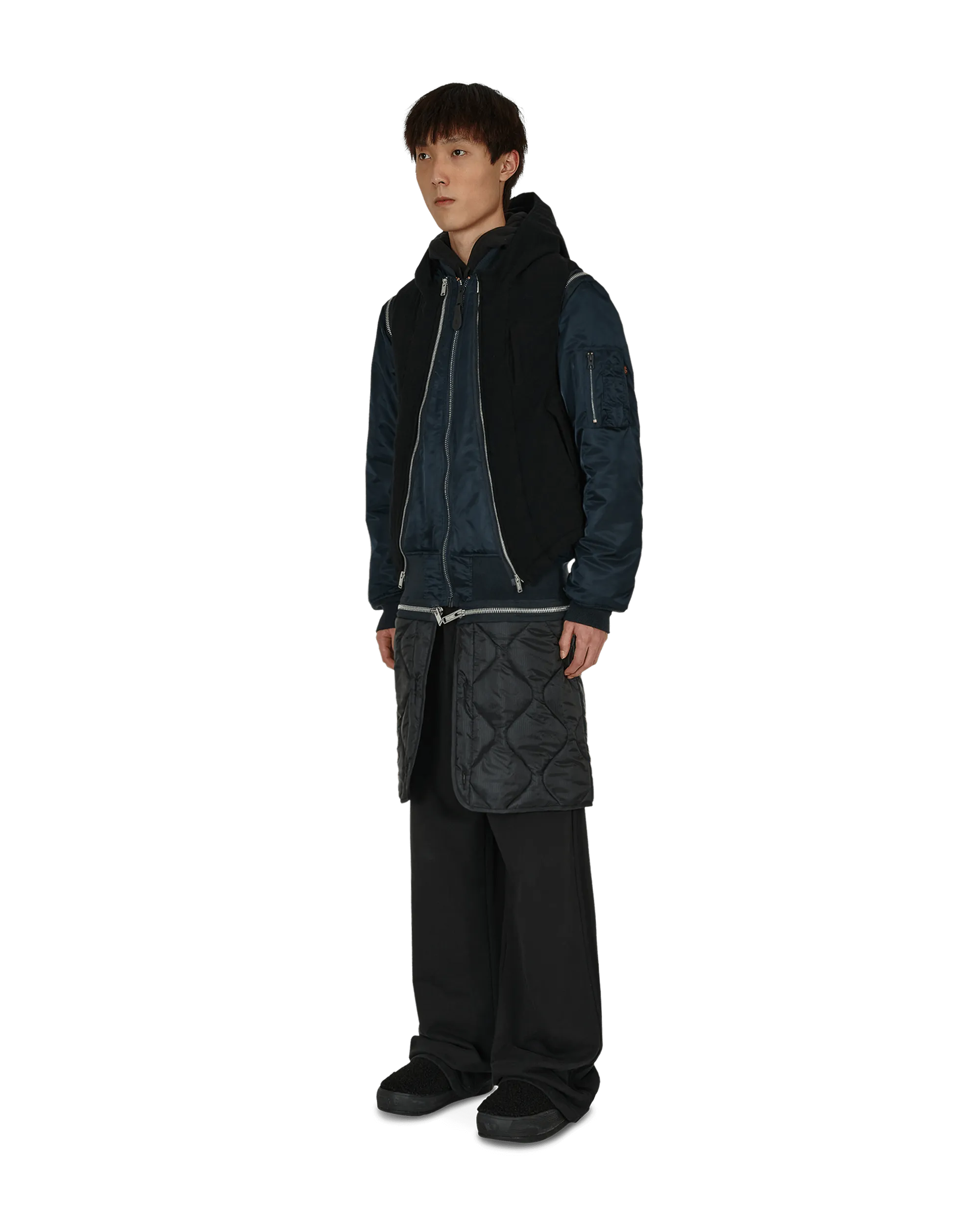 Modular Coat Blue