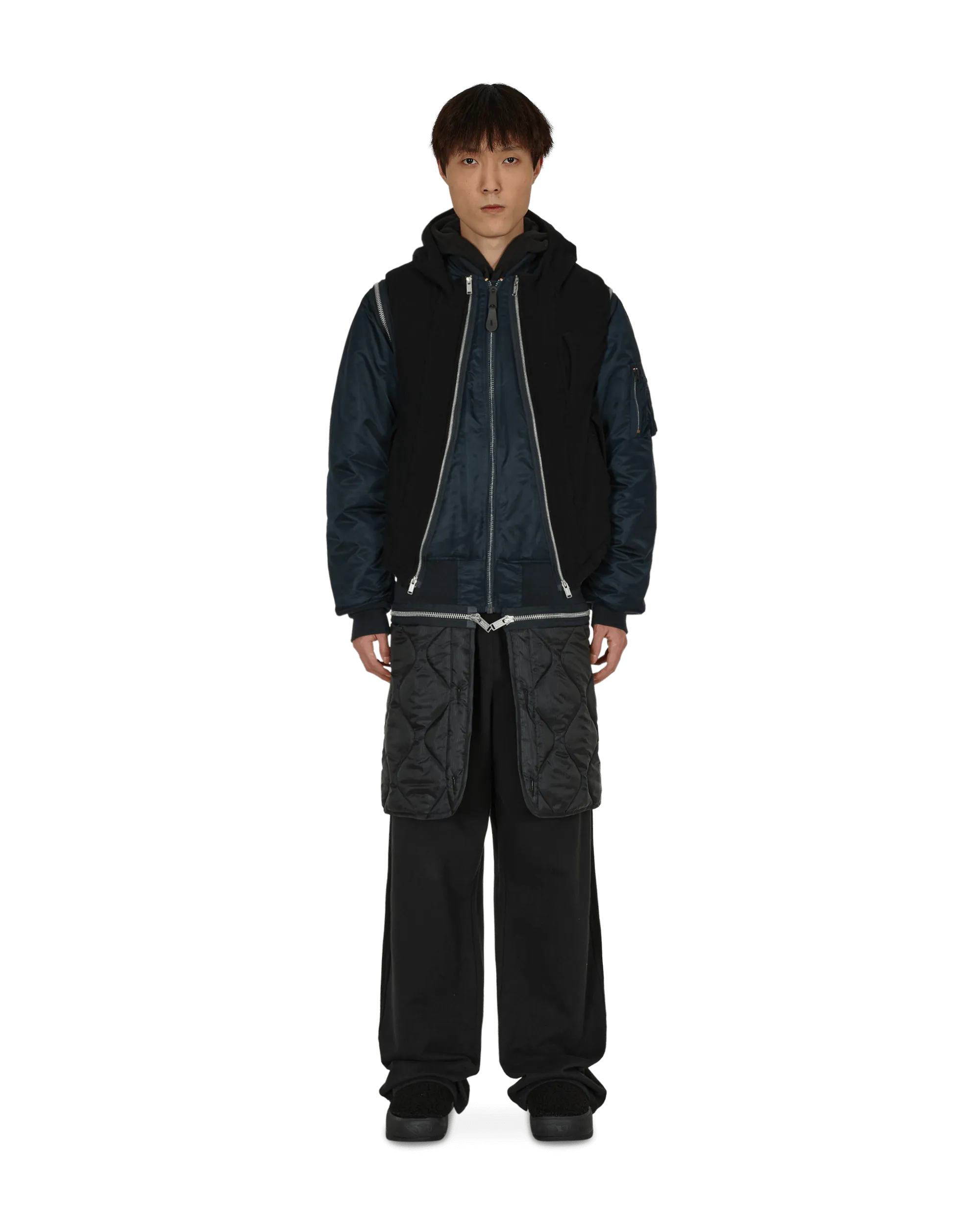 Modular Coat Blue
