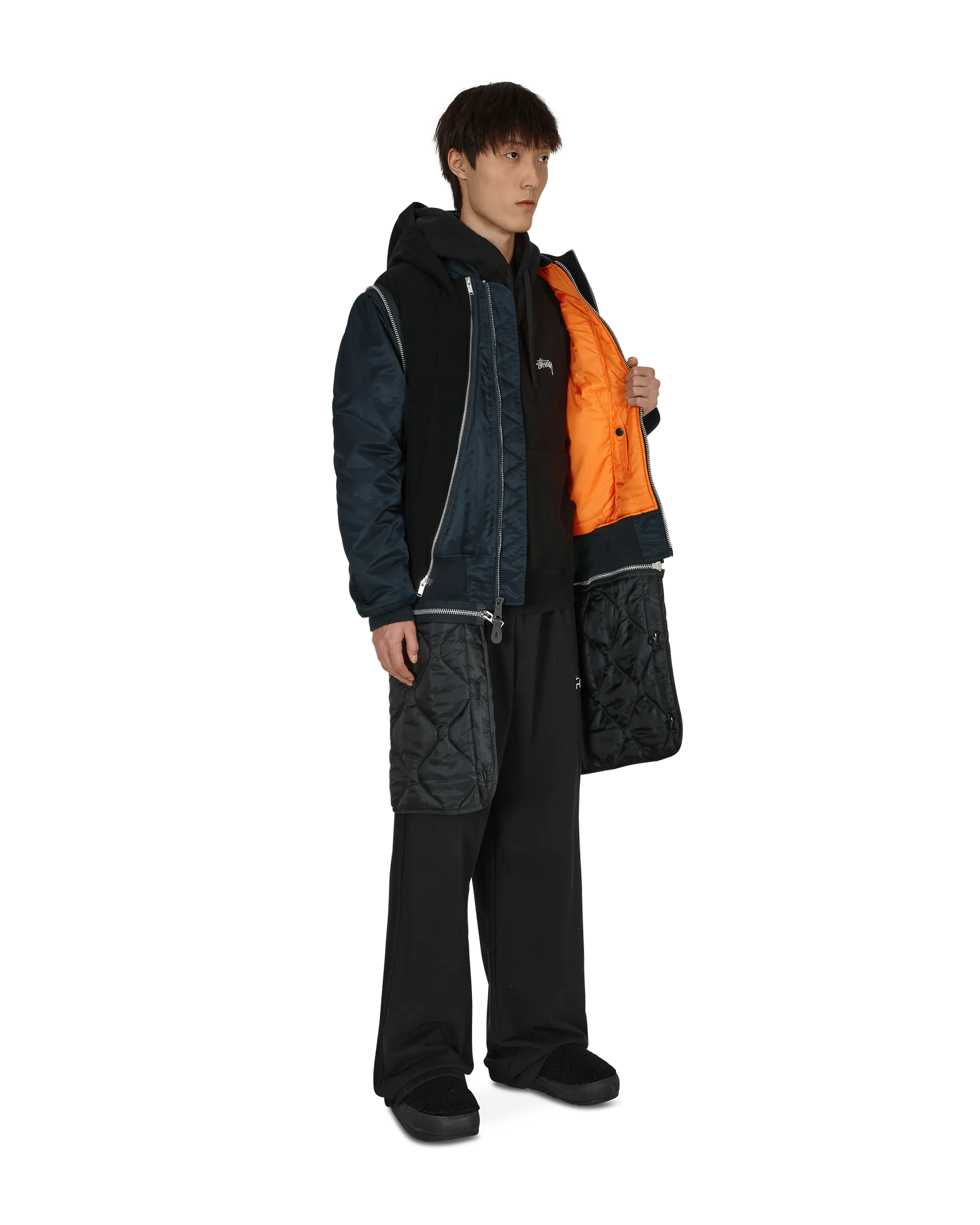 Modular Coat Blue