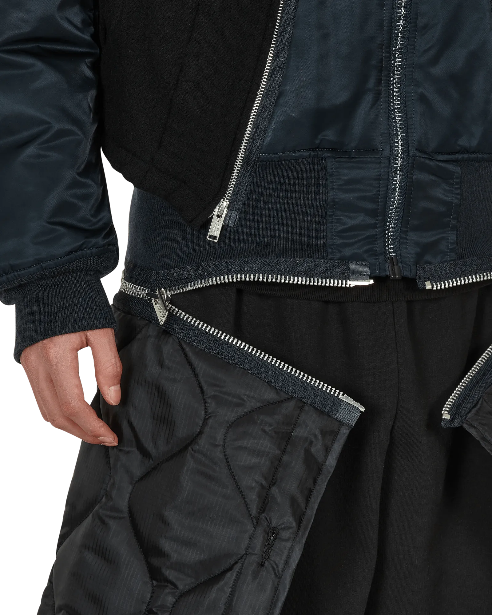 Modular Coat Blue