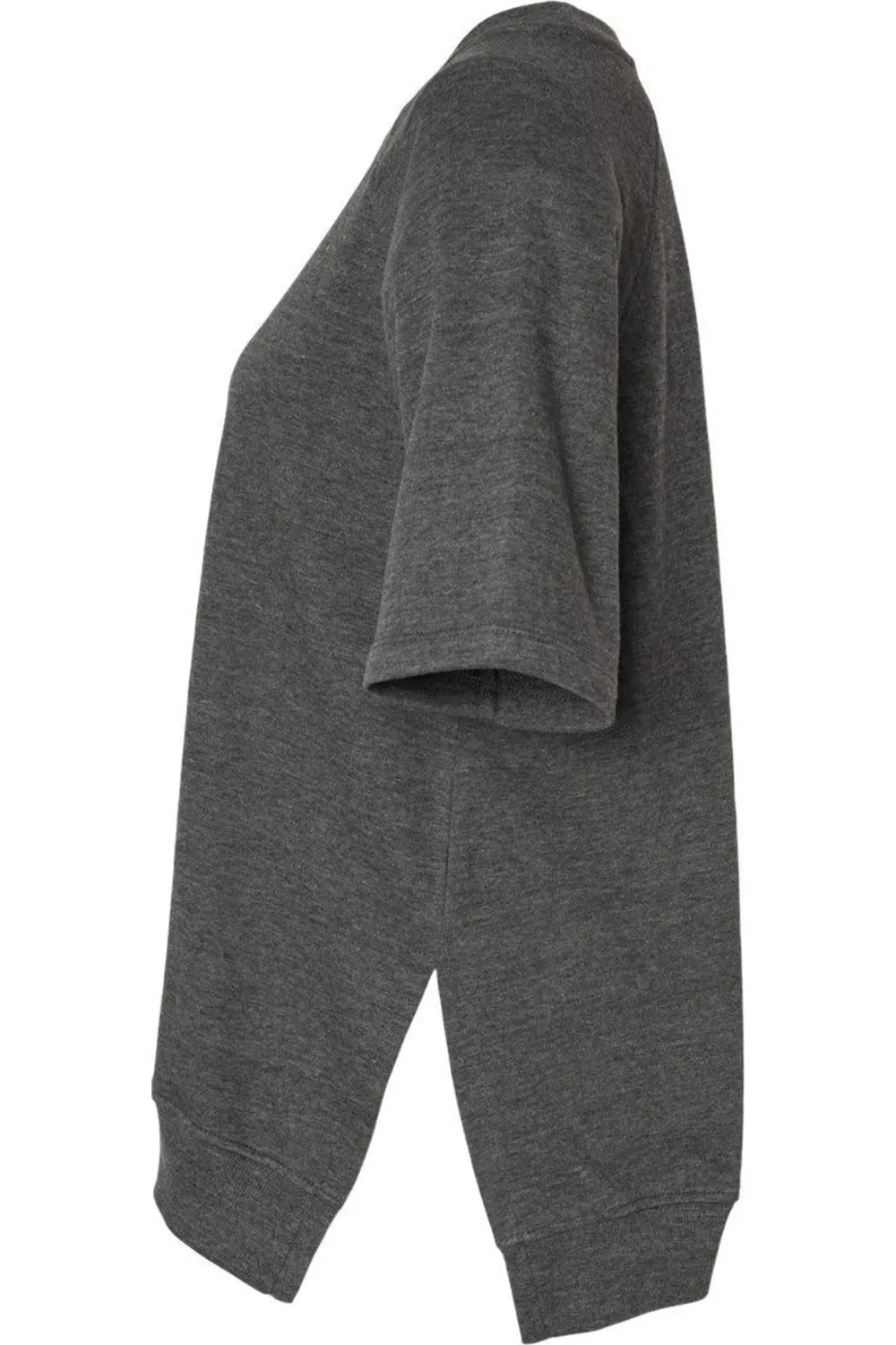 MV Sport Women´s French Terry Short Sleeve Crewneck Pullover