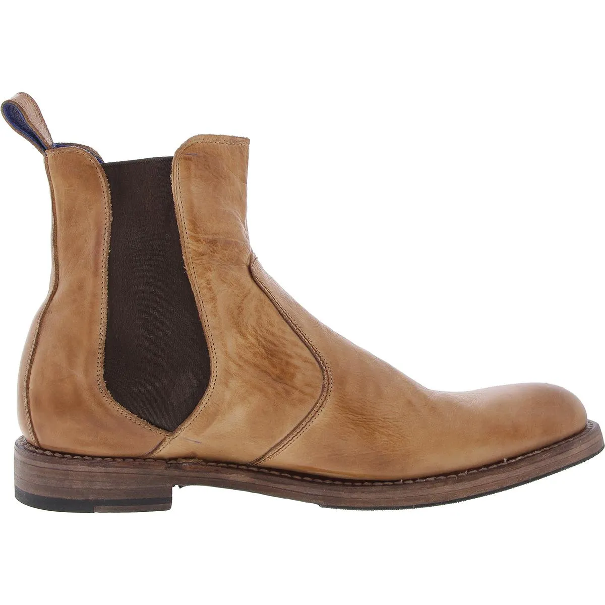 Nando Mens Solid Leather Chelsea Boots