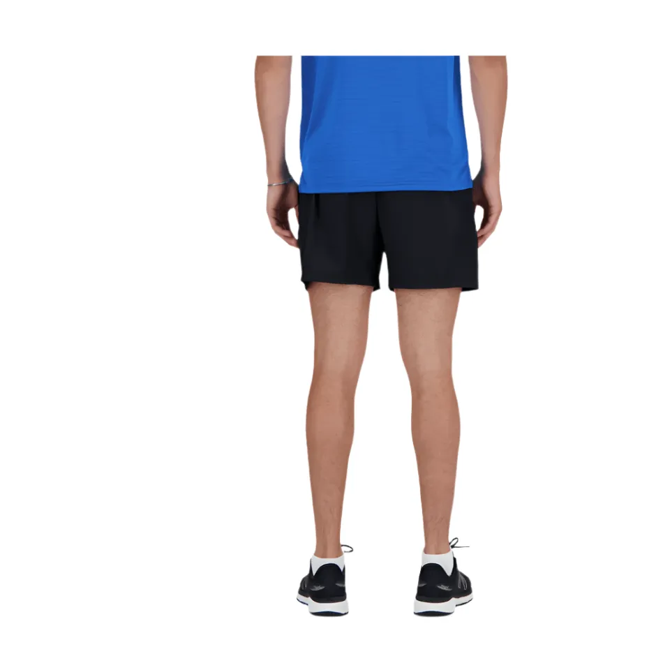 New Balance Men's Sport Essentials 5" Short in Black SS25