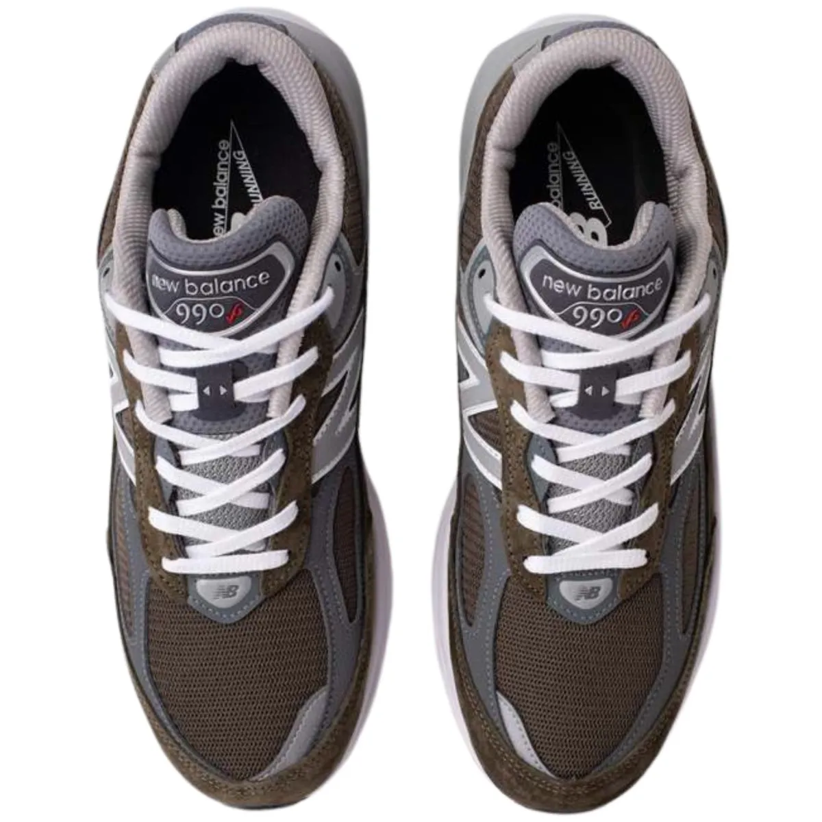 New Balance Men's U990OG6 Olive Suede