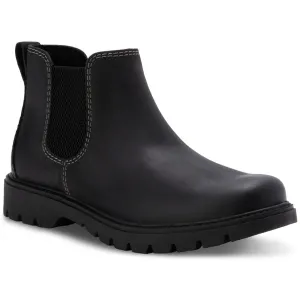 NORWAY Mens Solid Leather Chelsea Boots