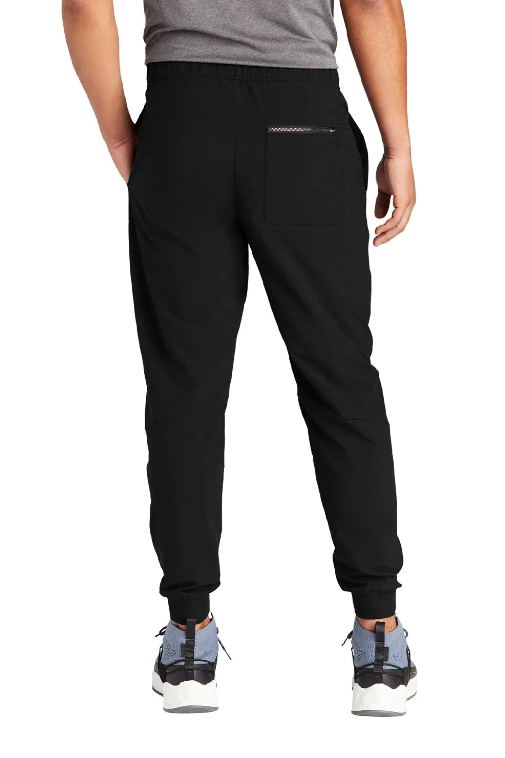 Ogio Mens Connection Water Resistant Jogger Sweatpants w/ Pockets - Blacktop
