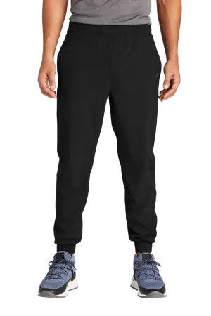 Ogio Mens Connection Water Resistant Jogger Sweatpants w/ Pockets - Blacktop