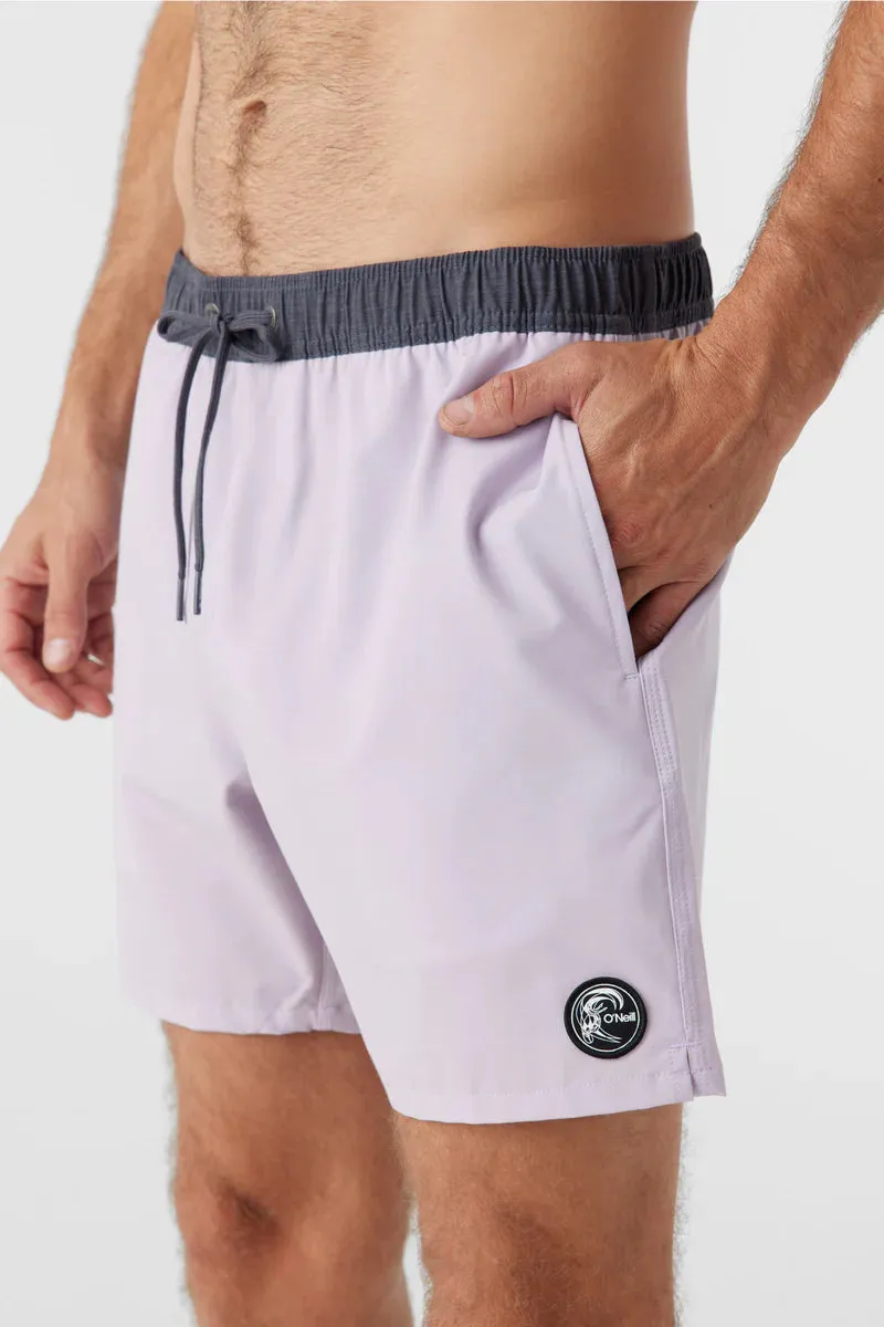 O'Neill OG Solid Volley Shorts 16" - Purple Iris